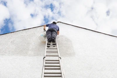 Peinture extérieure à Viennay — façades et ravalement